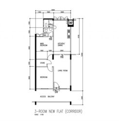 Blk 701 Chong Pang Green (Yishun), HDB 3 Rooms #587663151